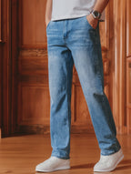 Pantalón Vaquero Térmico con Forro de Felpa®