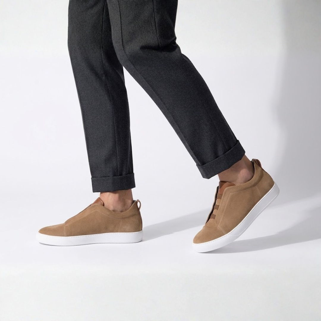 Zapatos Madrid de Gamuza Premium con Diseño Minimalista
