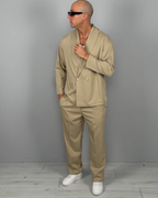 Conjunto de Corte Holgado y Moderno para Hombre