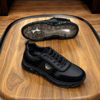 Zapatillas Deportivas en Piel y Gamuza