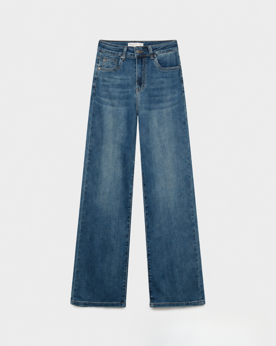 Pantalones de Mezclilla Anchos de Cintura Alta®