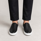 Zapatos Slip-On Casual con Suela Blanca