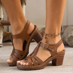 Sandalias de Tacón de Bloque®