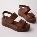 Sandalias de Plataforma con Doble Tira®