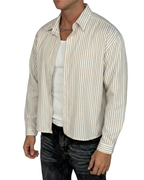 Camisa Estilizada de Corte Contemporáneo