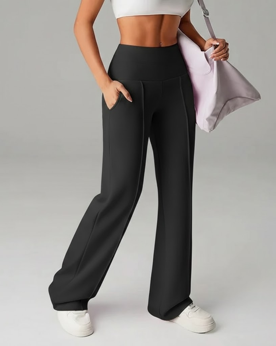 Pantalón Elegante de Corte Holgado