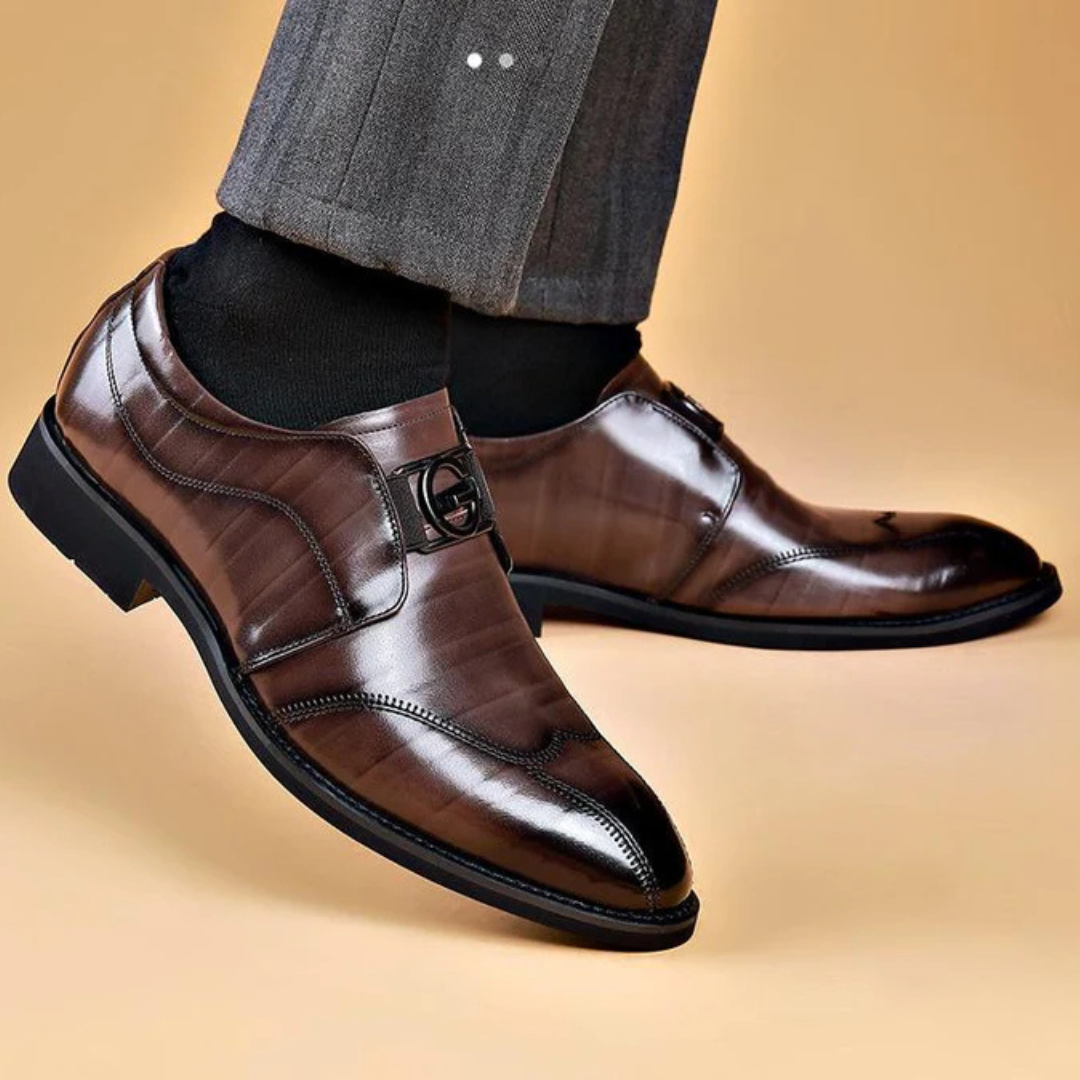 Zapatos de vestir de cuero