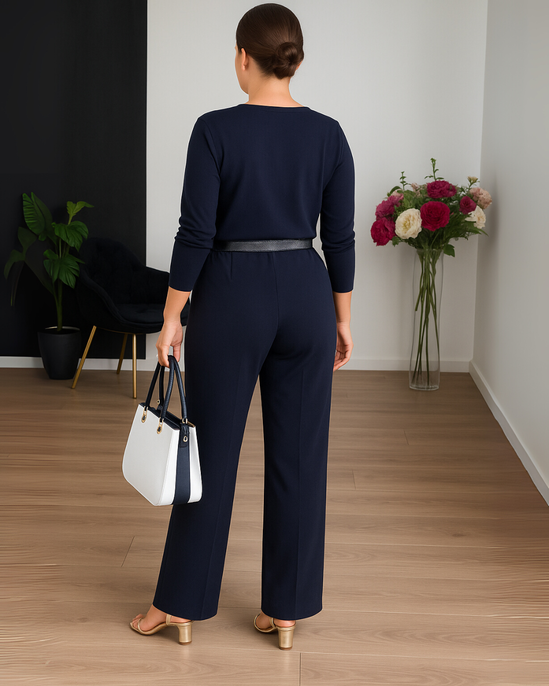 Conjunto de 3 piezas elegante y versátil para mujer