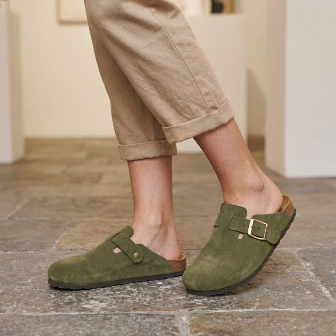 Zuecos Oslo en Ante Unisex