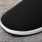Zapatos ortopédicos cómodos y fáciles de calzar con felpa
