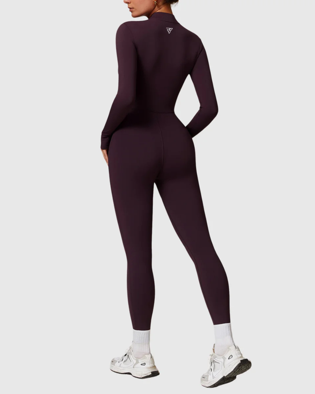 Mono Deportivo de Mujer de Manga Larga con Cremallera®