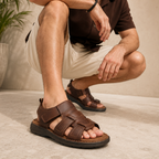 Sandalias de Hombre con Correas de Velcro