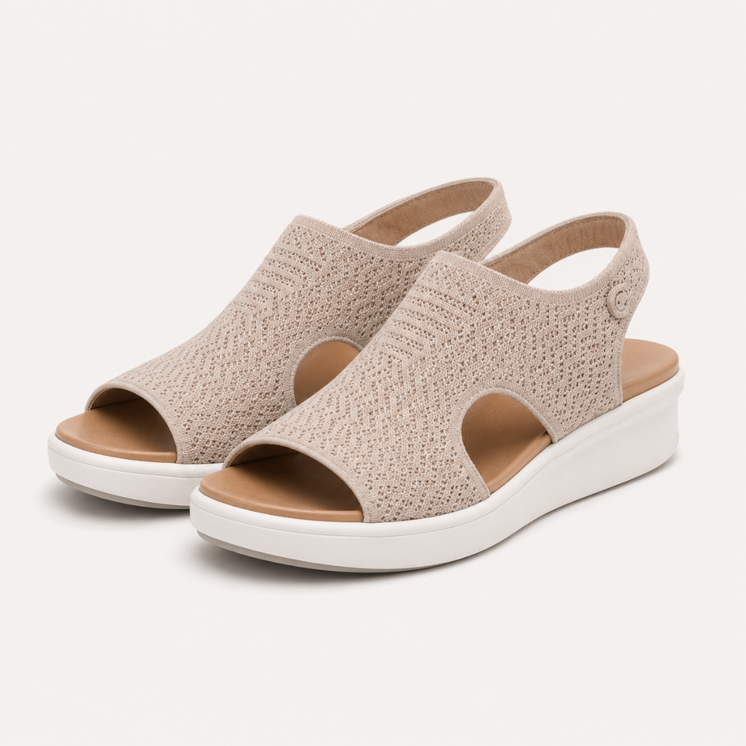 Sandalias Tejidas con Plataforma®