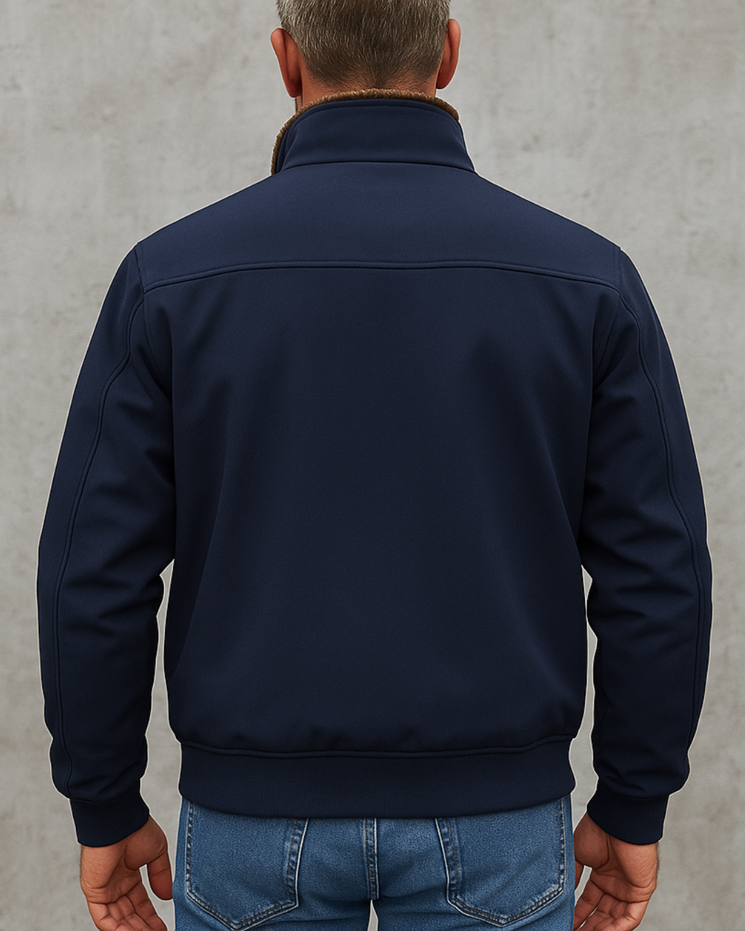 Chaqueta antiarrugas con forro interior suave para Hombre