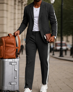 Conjunto Moderno de Blazer y Pantalón