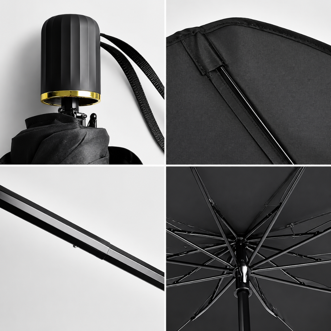 Parasol Plegable para Coche con Funda Compacta®