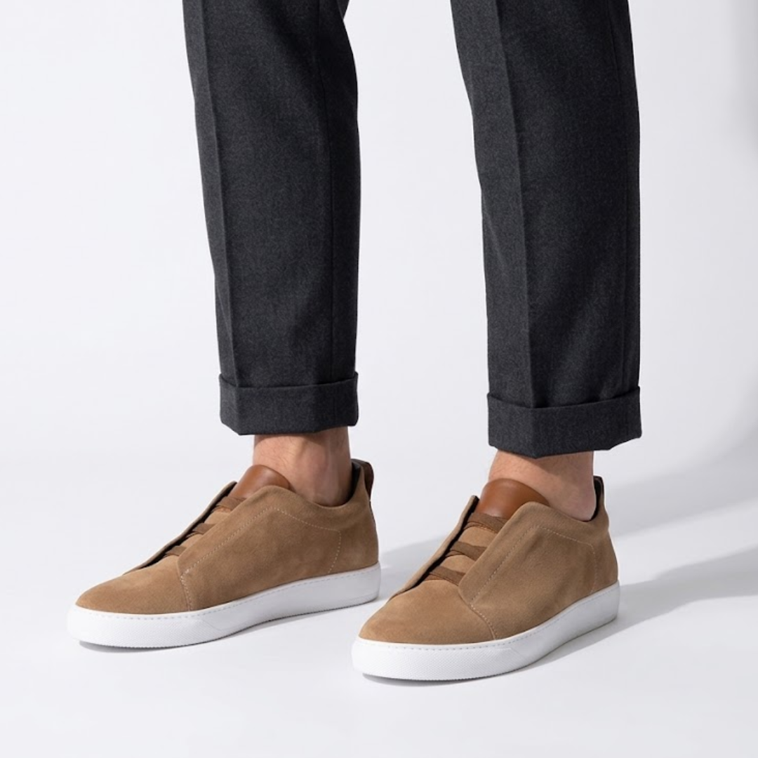 Zapatos Madrid de Gamuza Premium con Diseño Minimalista