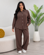 Conjunto Fluido de Camisa y Pantalón®