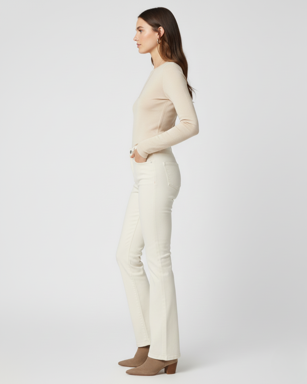 Pantalón faja de corte acampanado®