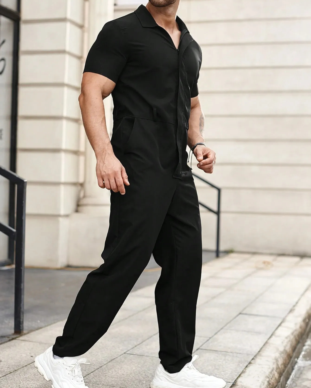 Conjunto de camisa de manga corta y pantalón con cintura ajustable®