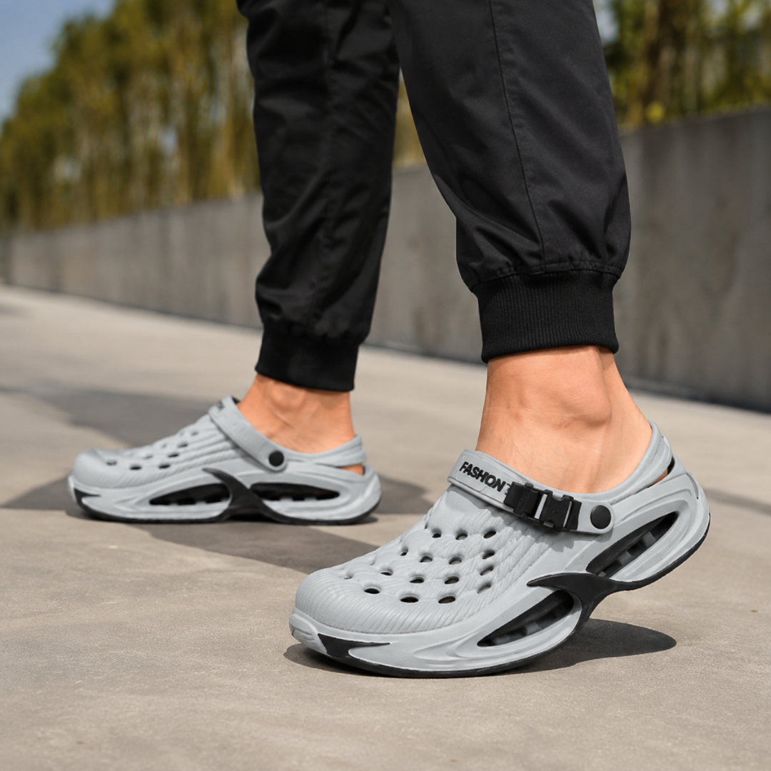 Zuecos deportivos con correa ajustable