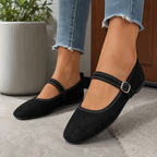 Zapatos Planos de Mujer con Correa Ajustable