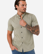 Camisa Bakú con Cuello Mao®