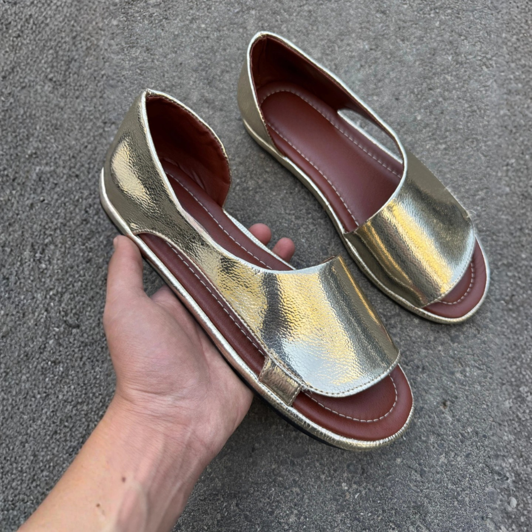 Sandalias Planas con Punta Abierta®