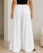 Pantalón Amplio Fluido con Cintura Ajustable®