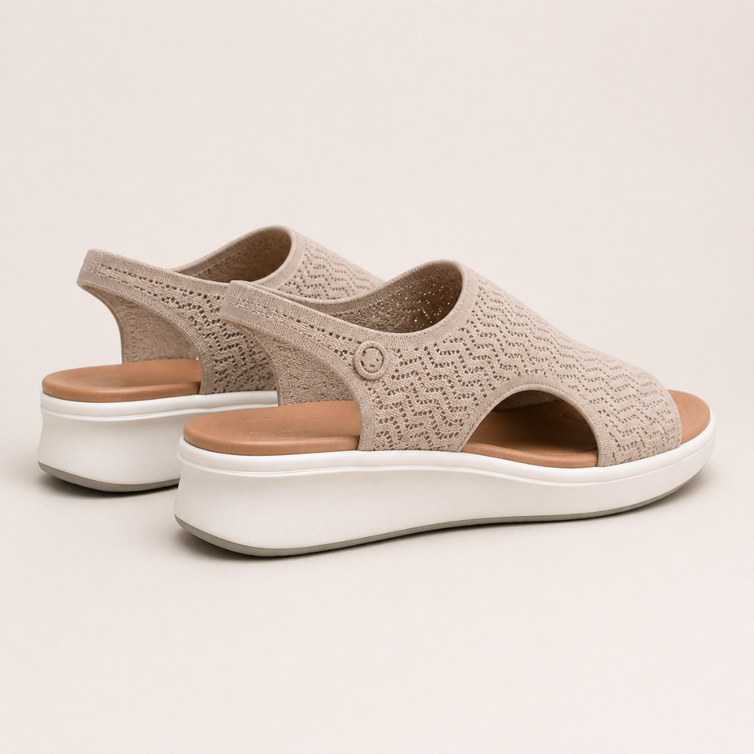 Sandalias Tejidas con Plataforma®