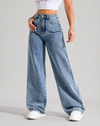 Pantalón de Corte Ancho y Tiro Alto®