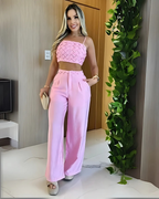 Conjunto de Verano con Pantalón Palazzo®