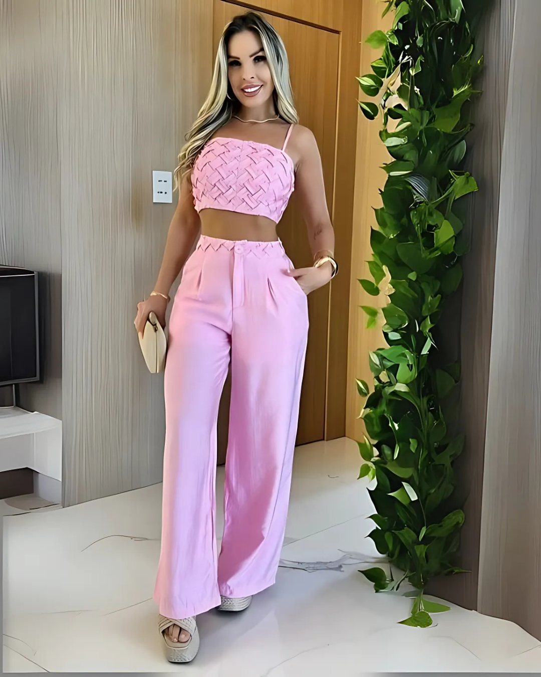 Conjunto de Verano con Pantalón Palazzo®