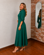 Vestido Camisero Largo