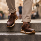Zapato formal con estilo deportivo y suela dura®