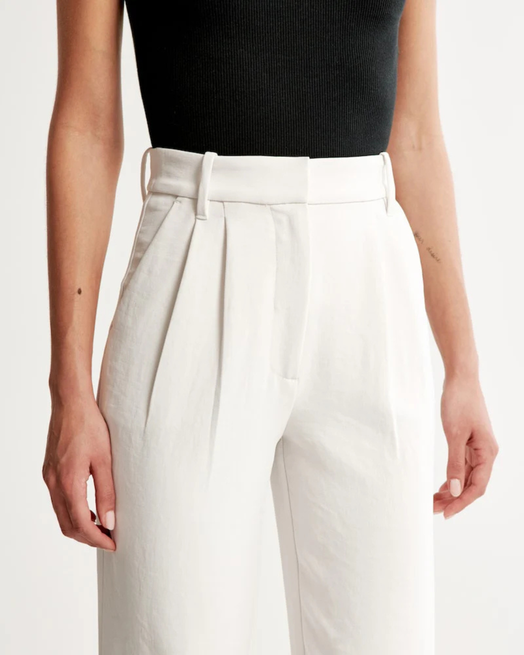 Pantalones anchos de cintura alta®