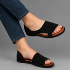 Sandalias Planas con Punta Abierta®