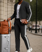 Conjunto Moderno de Blazer y Pantalón