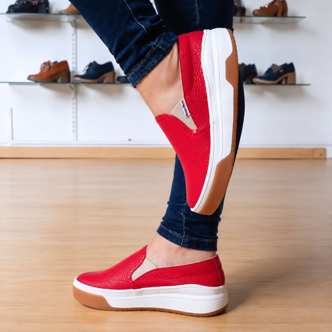 Zapatillas Slip-On con Plataforma