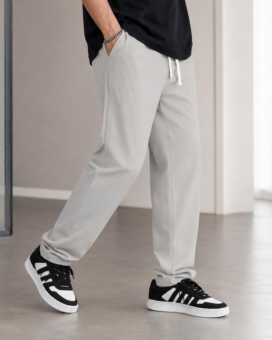 Pantalón Amplio con Cintura Ajustable®