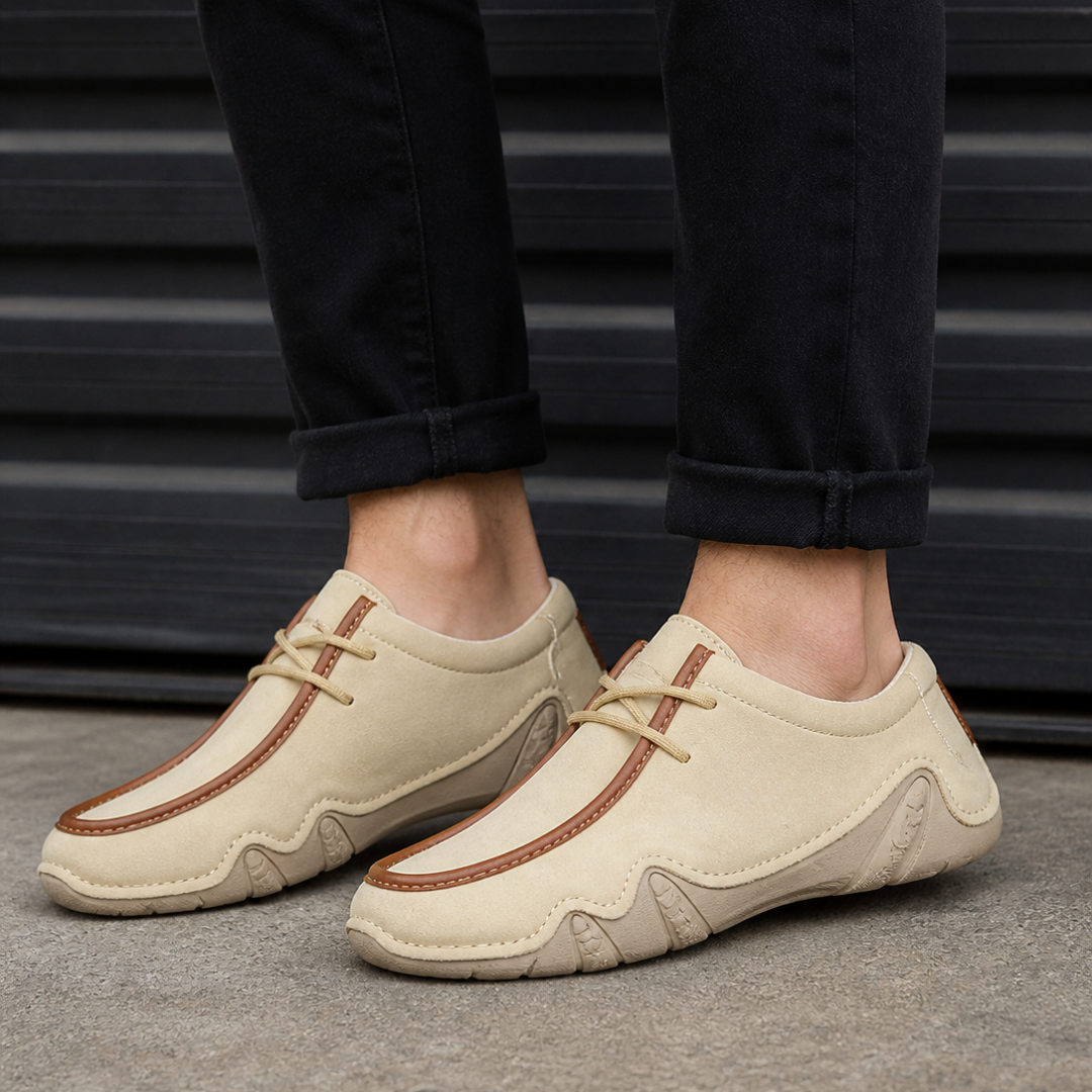 Mocasines flexibles de cuero®