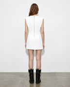 Vestido Corto con Hombreras®