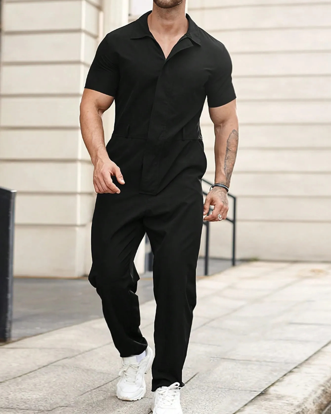 Conjunto de camisa de manga corta y pantalón con cintura ajustable®