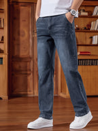 Pantalón Vaquero Térmico con Forro de Felpa