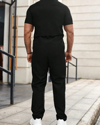 Conjunto de camisa de manga corta y pantalón con cintura ajustable®