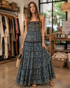 Vestido Indio Strapless