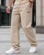 Vaqueros de Corte Holgado con Cintura Ajustable®