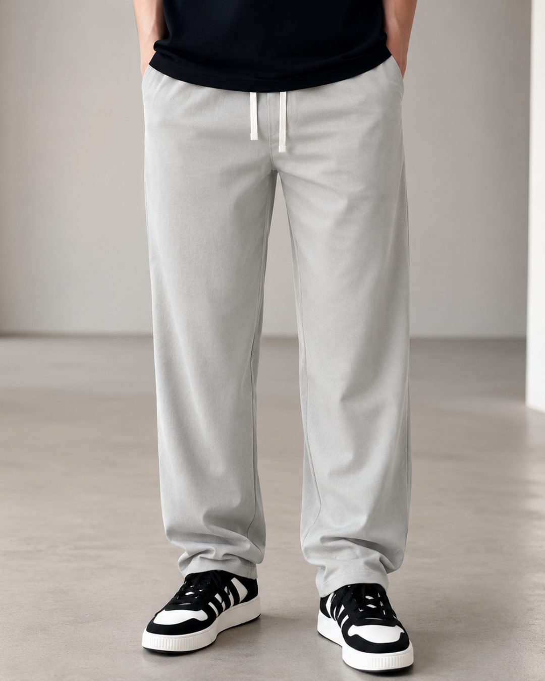 Pantalón Amplio con Cintura Ajustable®