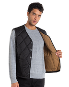 Chaleco para Hombre de Algodón Negro®