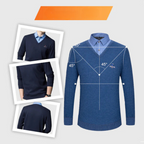 Camisa Térmica Casual de Hombre con Mangas Largas